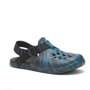 Chaco Chillos Blue and Black Clogs Men’s Sz 9